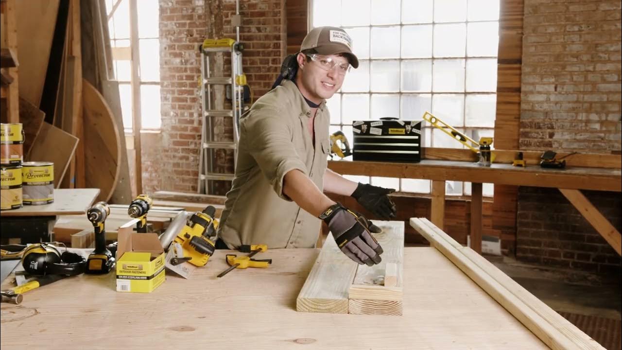 YellaWood® DIY Railing Bar Top YouTube