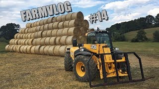 FARMVlog #14 - Kydání OMD a skládání balíku s JCB 541-70 Agri-plus