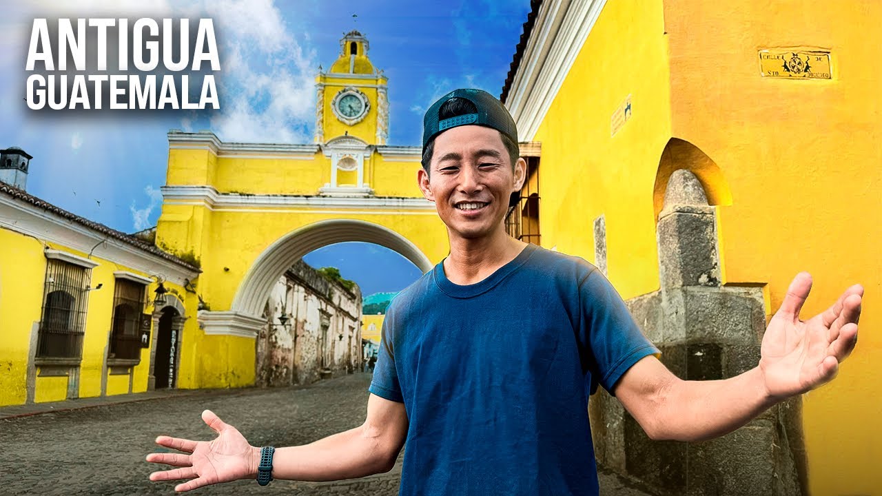 Así es Antigua, la joya turística de Guatemala 🇬🇹
