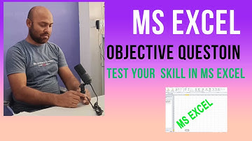 MS Excel Objective 50 Questions || #alamsir || #softskillinfotech