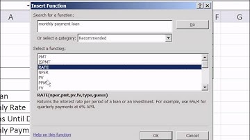 Excel 2010 Business Math 07: How To Search For and Use Excel Functions