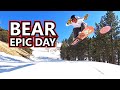 Epic Park Day Snowboarding at Bear Mountain