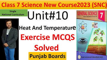 Class 7 Science SNC Chapter 10  MCQS Exercise Question|| Class 7 Science Single National Curriculum.