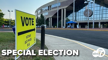 Independent candidate speaks ahead of Virgina special election