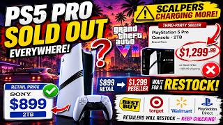 PS5 Pro Sold Out Everywhere? Is GTA 6 the Reason?