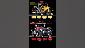 💥 Bajaj Pulsar RS 200 Vs Hero Karizma XMR 💯