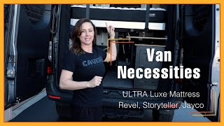 Van Necessities: Ultra Luxe Mattress for Winnebago Revel, Storyteller Mode & LT, and More by Canyon Adventure Vans 613 views 2 months ago 1 minute, 23 seconds
