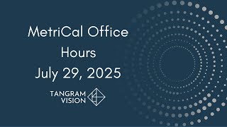 MetriCal Local Navigation Systems Demo - Tangram Vision Webinar, July 29, 2025