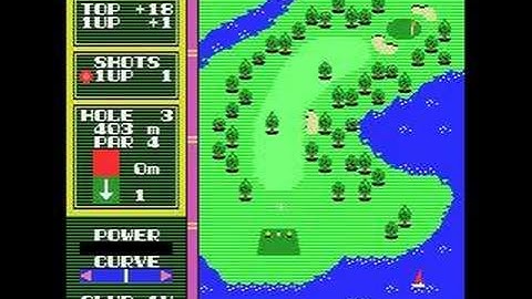 Hole in One (1984) HAL MSX