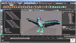 A.S| Maya Tutorial for Beginners 2016| 28 - Binding Geometry