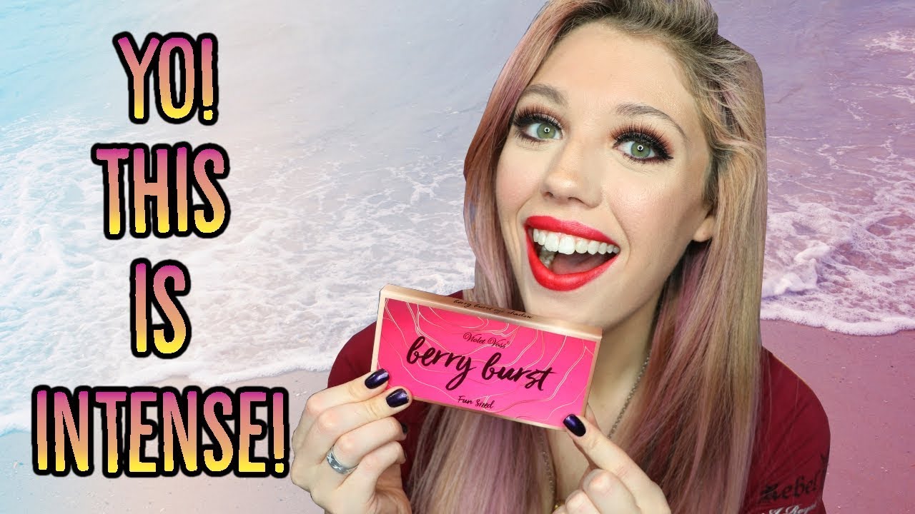 VOILET VOSS BERRY BURST PALETTE! | FIRST IMPRESSIONS!