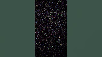 Imense Particle Life 60K particle simulation #particlelife #artificiallife #shorts