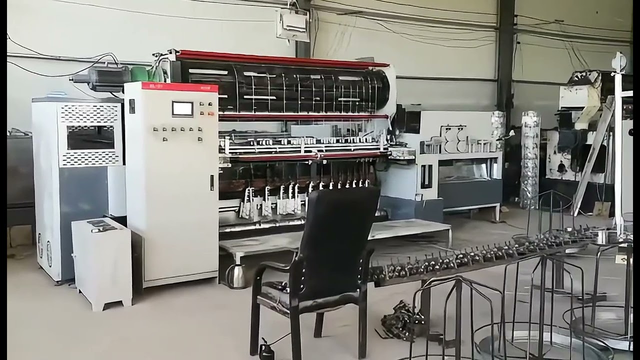 Most advanced technology Fully automatic fixed knot field fence making machine