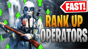 FASTEST WAY to Rank Up Operators in Vanguard and Warzone! | Rank Up Anna Drake Operator FAST Warzone