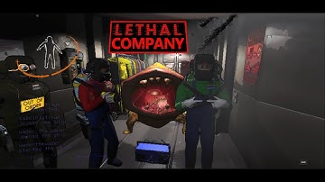 lethal company but its pure chaos