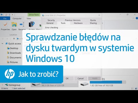 Wideo: Jak Zidentyfikować Obecność Błędów Na Dysku Twardym Za Pomocą Systemu Windows