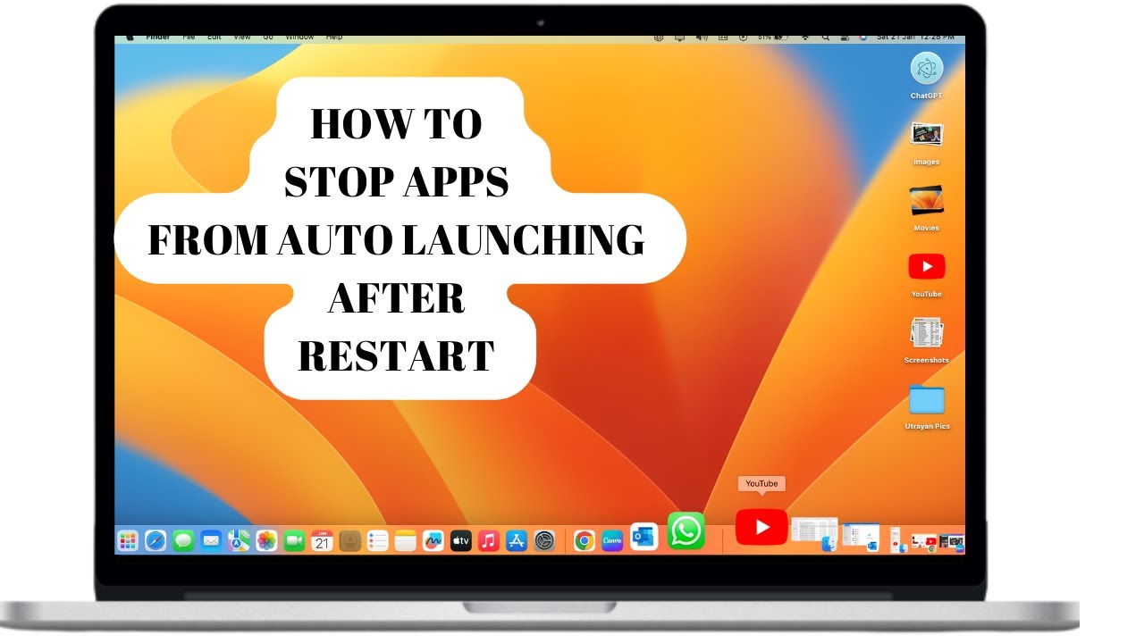 how-to-stop-app-to-auto-launch-after-restart-in-macbook-youtube