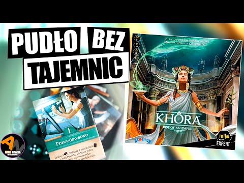 KHORA: Świt Imperium ¦ świetnie wydana planszówka! ¦ UNBOXING [2021]