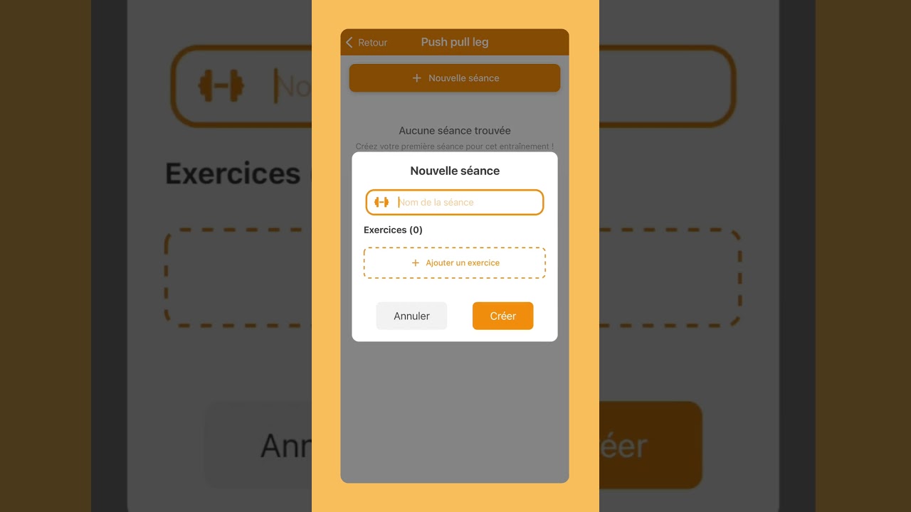Gymlink Tuto : Créer un entraînement complet à partir de zéro