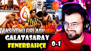 Jrokez / Mümtaz Reis '' GALATASARAY 0  1 FENERBAHÇE '' Maç İzleyiş Tepki !