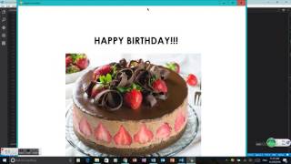 Details Pygame Happy Birthday Card Update