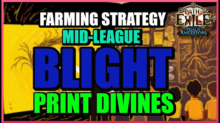 [POE 3.22] Printing Divines with Blight!