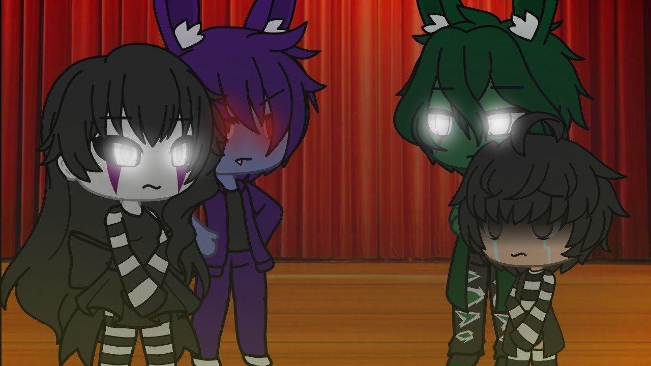 Fnaf singing battle ||gacha life || puppet and bonnie VS springtrap and