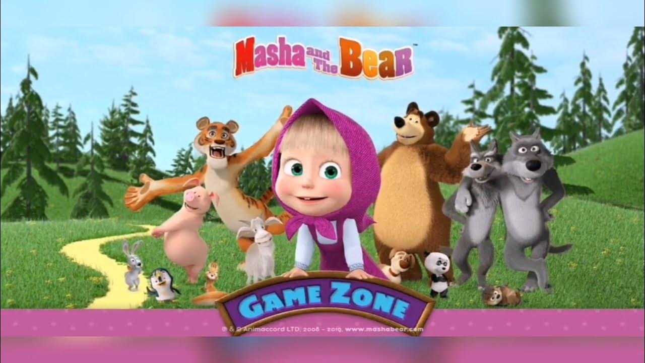 Маша и медведь развивающие игры - YouTube