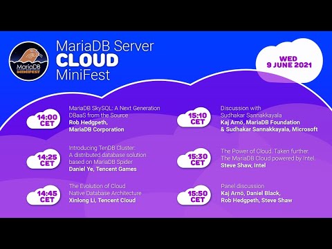 MariaDB Cloud MiniFest