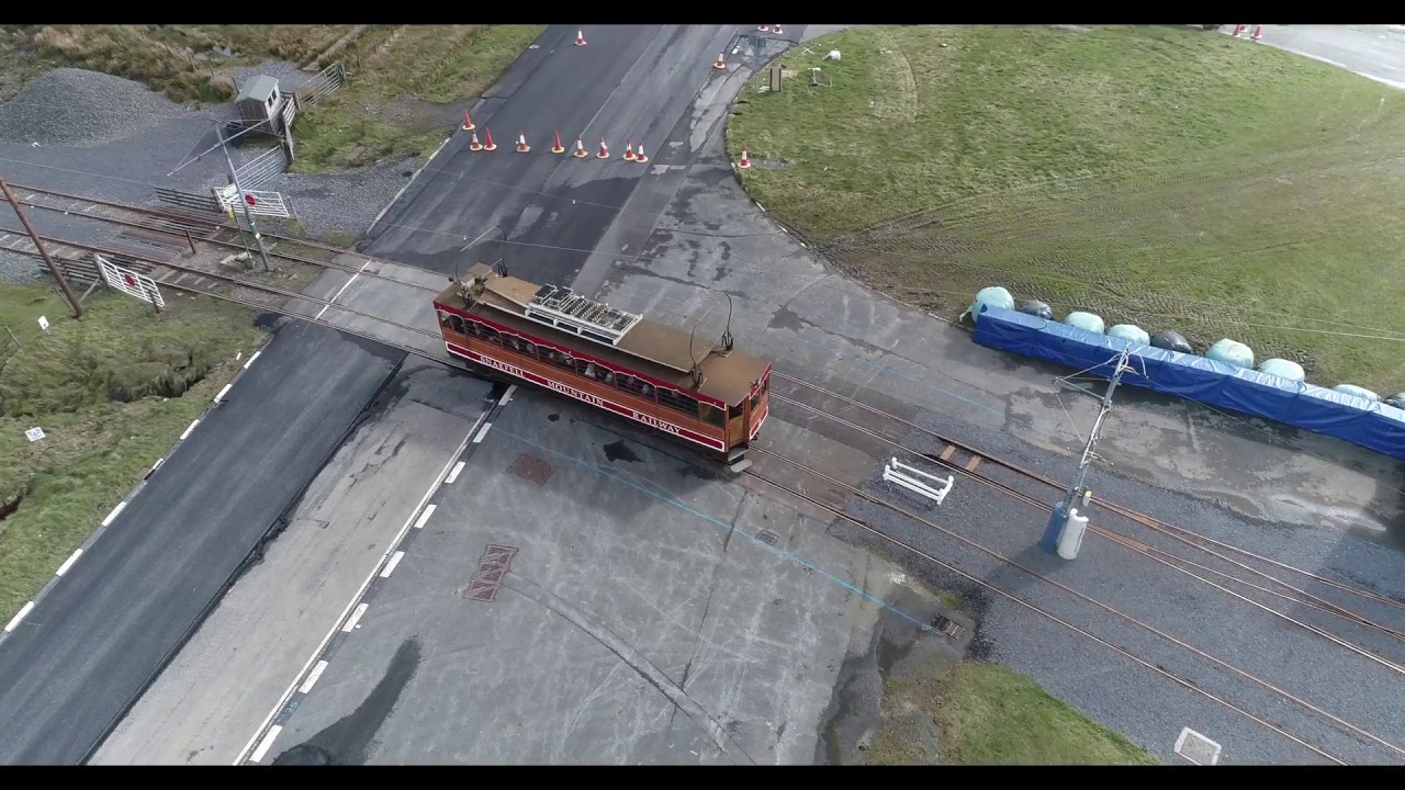dronesense Trams and Snaefell - Isle of Man