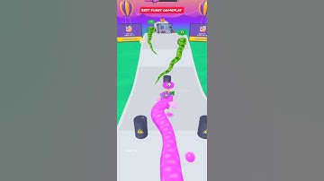 Snake Run Race 3D Gameplay #shorts✅  Part- 2185 #shorts #snake