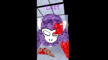 Gooba jumpscare Vs Lost jumpscare (Lethal ape Roblox)