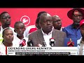 Jubilee wants retired President Uhuru Kenyatta respected