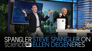 Steve Spangler on The Ellen Show - Balloon Skewer