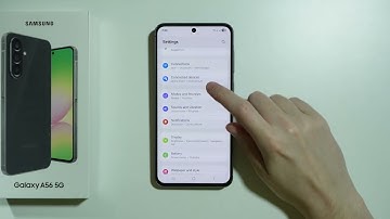 Samsung Galaxy A56 5G: How to Turn ON/OFF Touch Sound (Touch Interactions Sound)