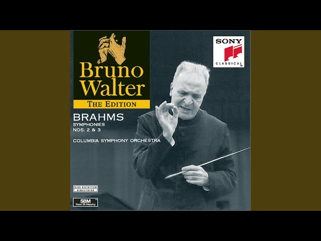 Brahms - Symphonie n° 3 : Symph Columbia / B.Walter