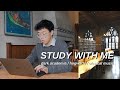 Dark academia study with me at hogwarts 1hour classical music for studying college finals week