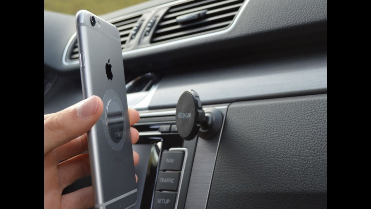 LISEN Handyhalterung Auto Magnet 2023 Upgraded Clamp Handyhalter