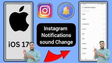 How to Change Instagram Notifications Sound on iPhone - iPad [ iOS 17 ]