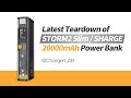 Latest Teardown of STORM2 Slim / SHARGE 20000mAh Transparent Cyberpunk Power Bank