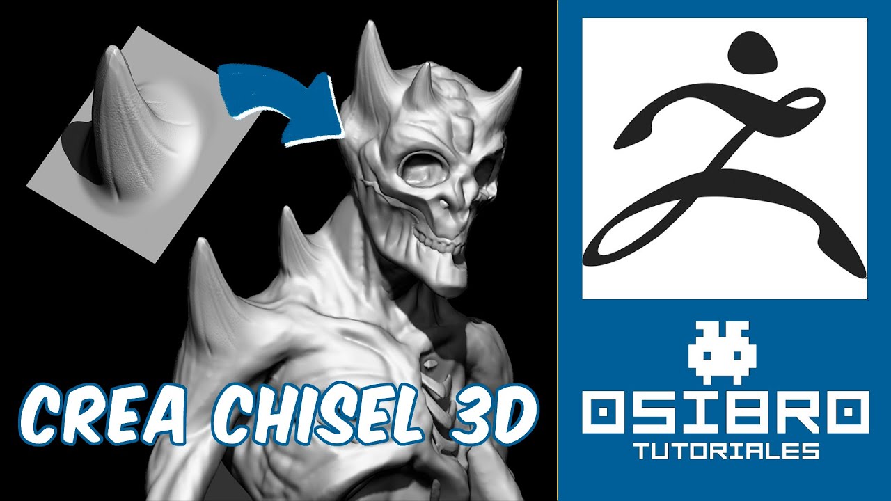 chisel 3d zbrush