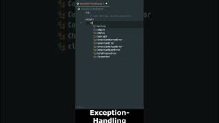 Exception Handling in Python #Exception #python #handling