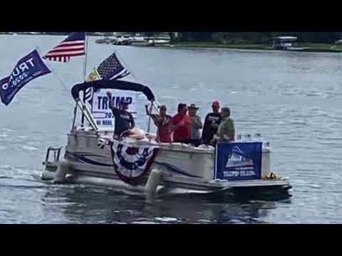 Maga Boat Parade White Lake Michigan 09 05 2020 Trump2020 Trump Land - obby y zombies en un mismo mapa cerso roblox lighttube