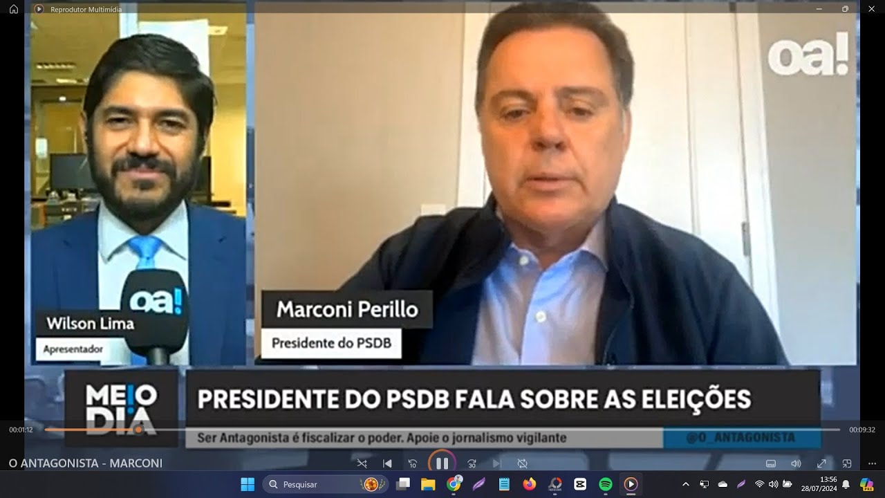 Entrevista exclusiva ao O Antagonista - YouTube