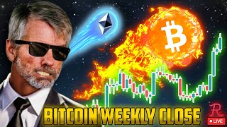 BTC LIVE - BITCOIN WEEKLY CANDLE CLOSE, ALTCOINS GONE WILD