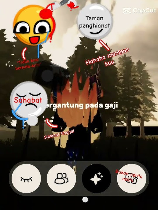 goyangkan hp kalian dia akan melambaikan tangan