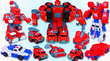 Ultimate Satisfying Unboxing of Transforming Supercars into Robots–Best Red Robot Compilation | ASMR