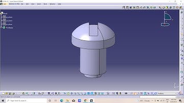 Oval Fillister || Bench Vice Assembly || CATIA