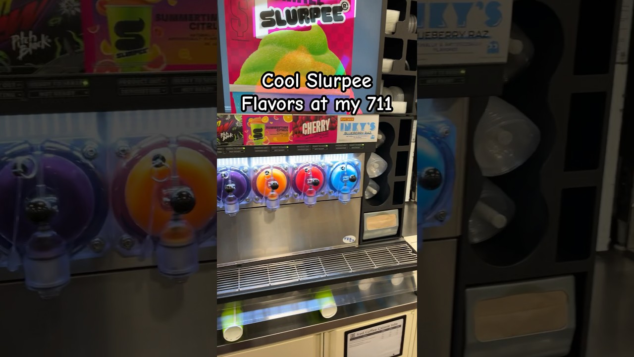 Pitch black Mountain Dew Slurpee? 🖤💜 