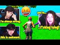 CLIX *AWKWARD* when BUGHA *HUGE FIGHT* w/ GIRLFRIEND then THIS HAPPENS! (Fortnite)